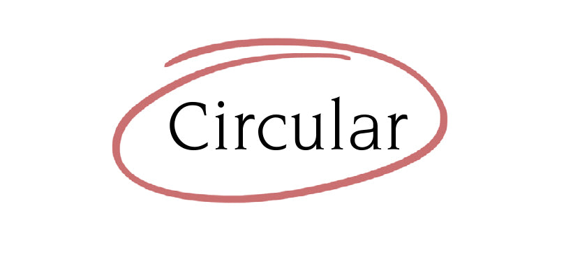 Circular furniture.