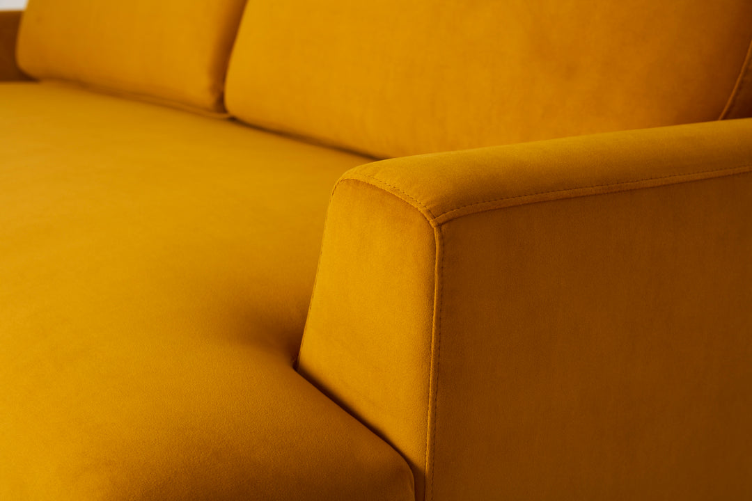 Swyft 3 Seater Sofa Model 05- Mustard