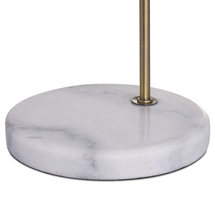 Marble And Brass Table Lamp