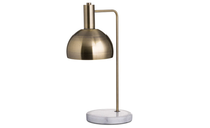 Marble And Brass Table Lamp